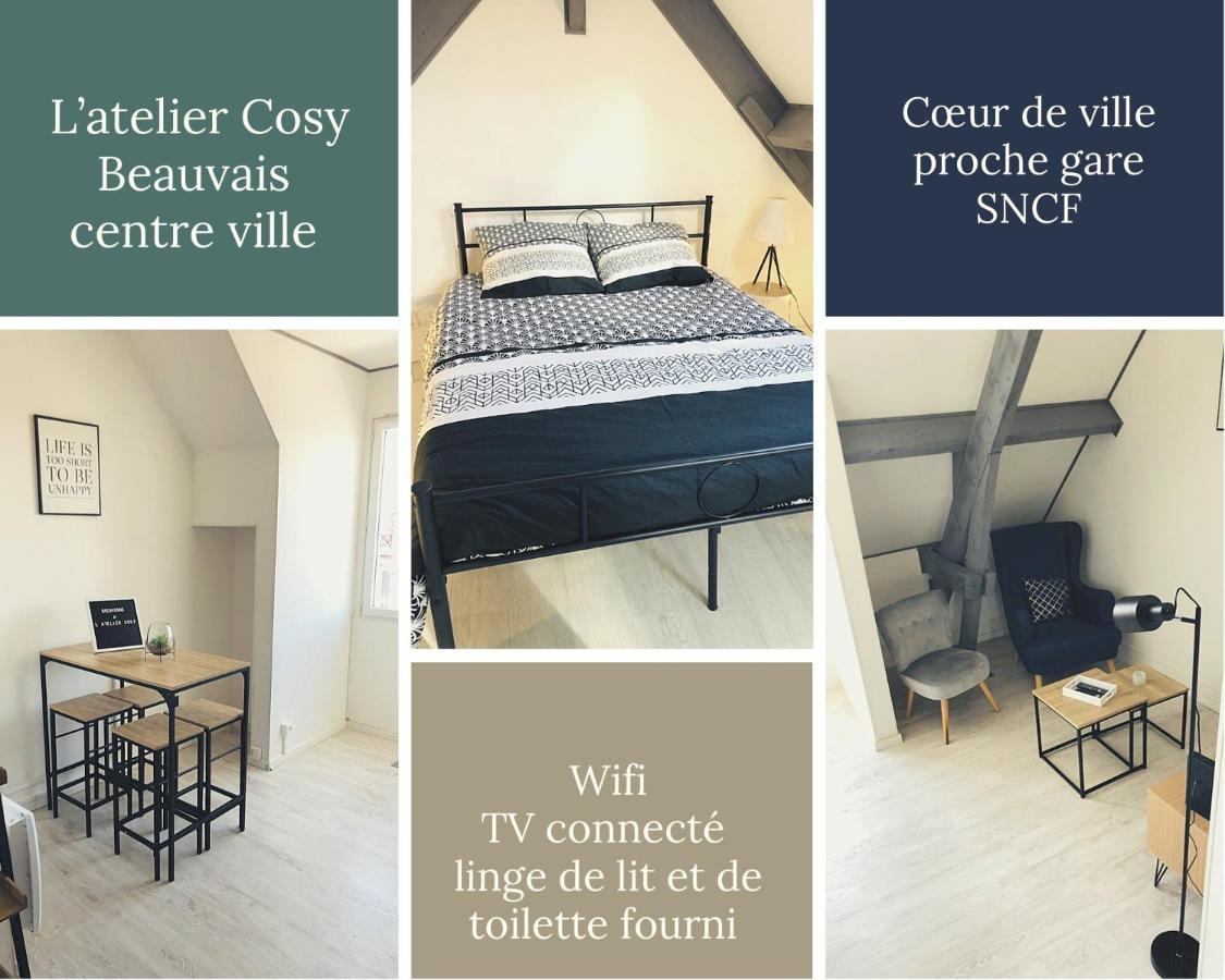 L'Atelier Cosy Apartamento Beauvais Exterior foto